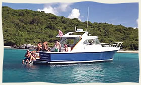 Boating Wedding in the Virgin Islands